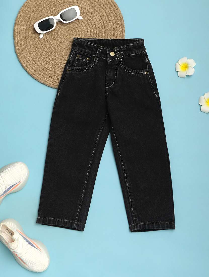 black denim jean