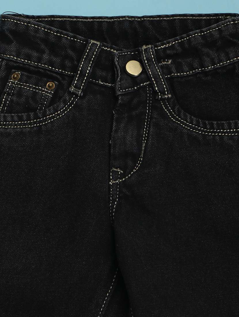 black denim jean - 20729177 -  Standard Image - 2