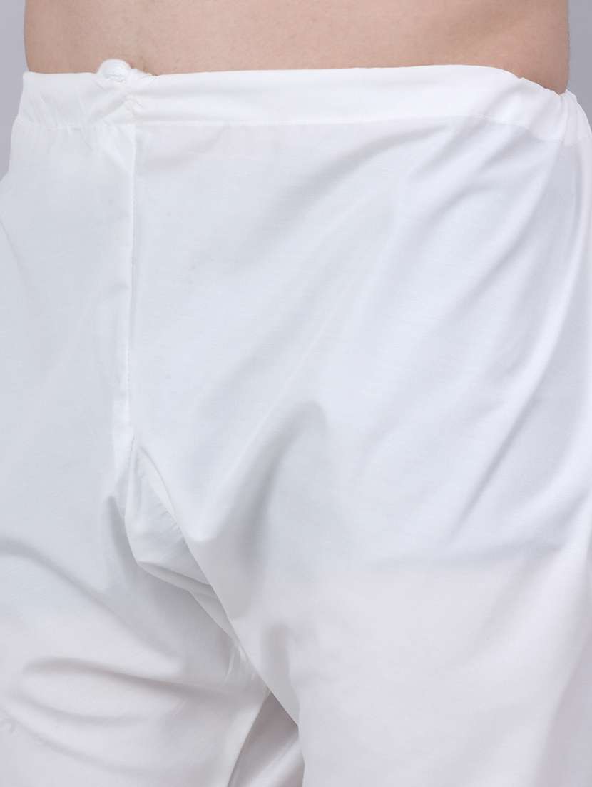 men mandarin neck kurta churidar ethnic wear set - 20733131 -  Standard Image - 7