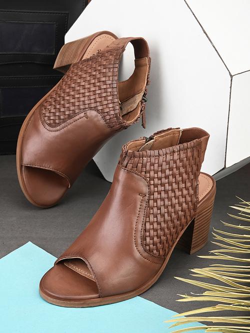 hosis brand tan back strap sandal - 20742838 -  Standard Image - 0