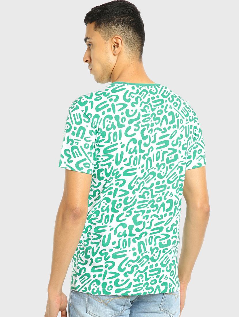 teal cotton t-shirt - 20749309 - Standard Image - 2
