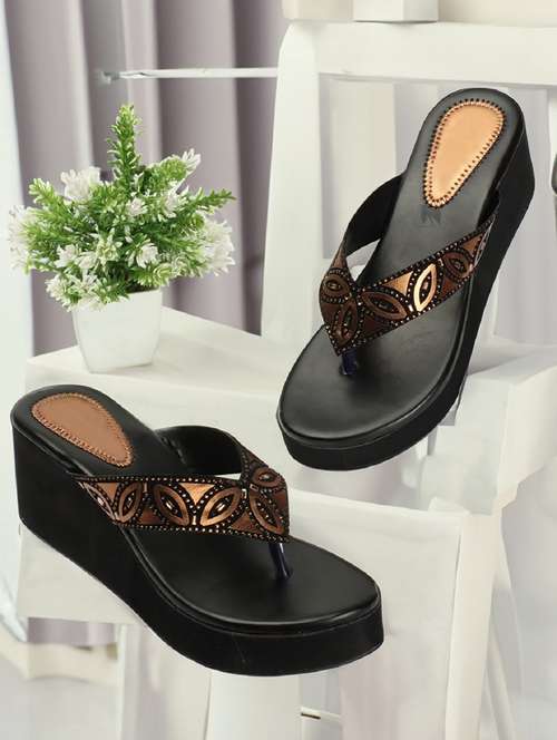 latest stylish pump heel slipper for womens and girls - 20750907 -  Standard Image - 0