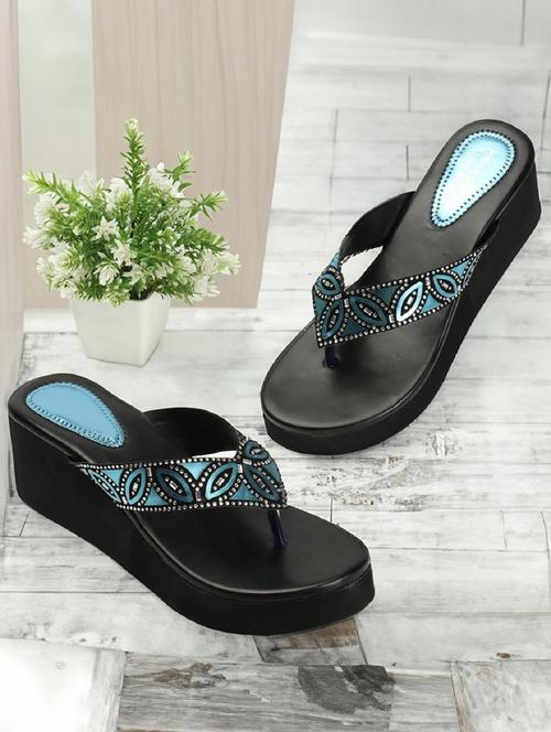 latest stylish pump heel slipper for womens and girls - 20750908 -  Standard Image - 0