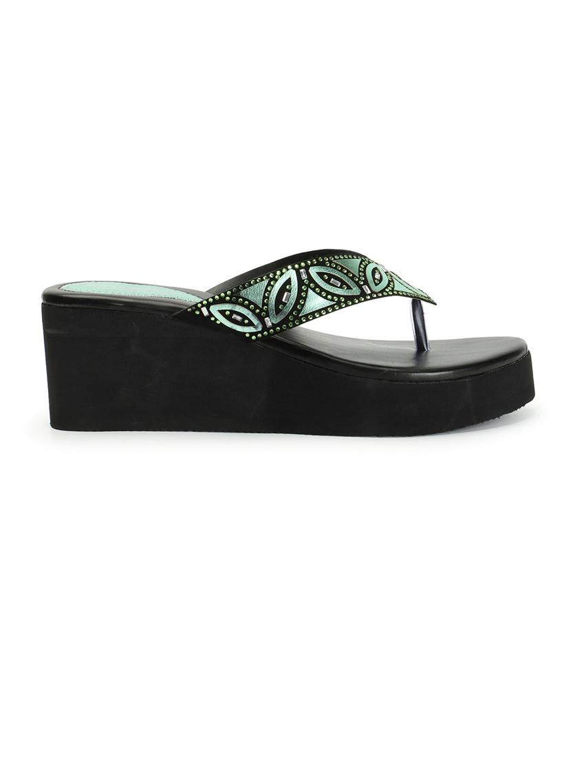latest stylish pump heel slipper for womens and girls - 20750909 - Standard Image - 2
