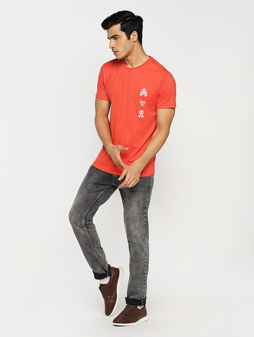 red cotton t-shirt - 20753675 - Standard Image - 2