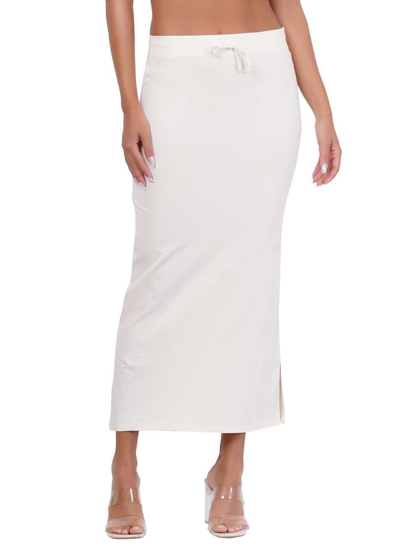 women solid saree shaper shapewear