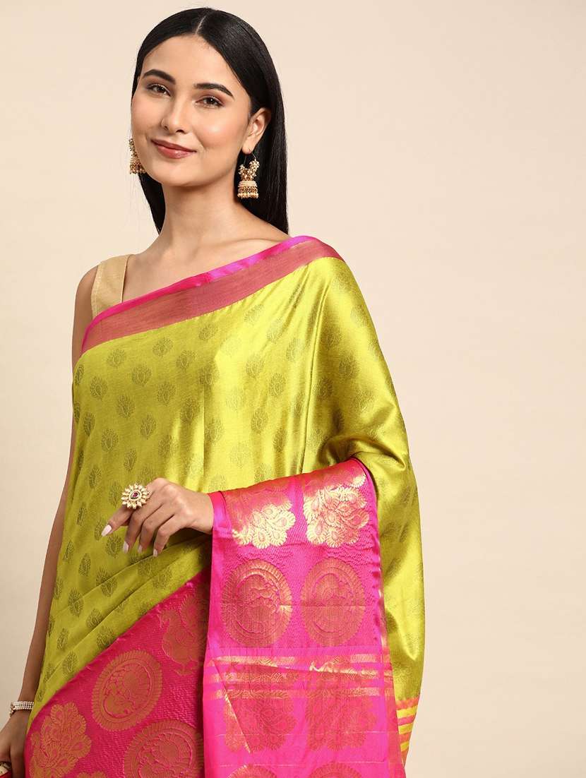 women self design bordered saree with blouse - 20754280 -  Standard Image - 2