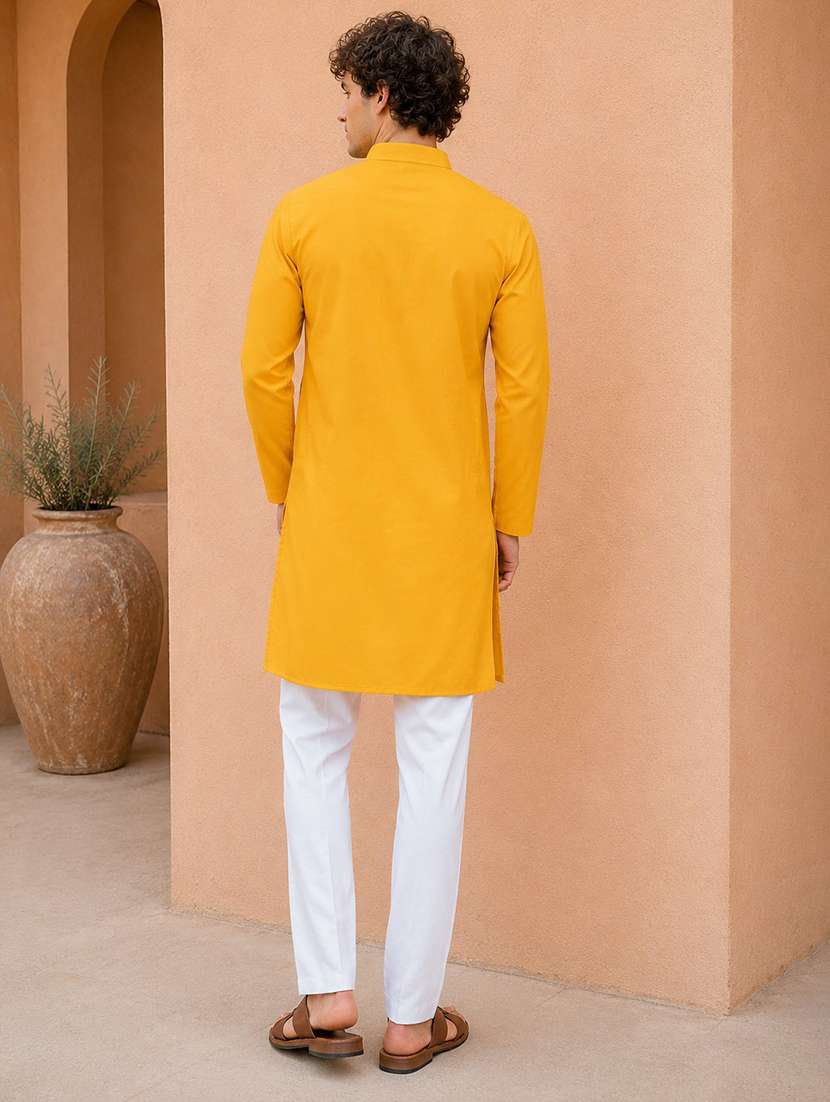 pack of 2 multi coloured solid long kurta - 20754819 -  Standard Image - 2