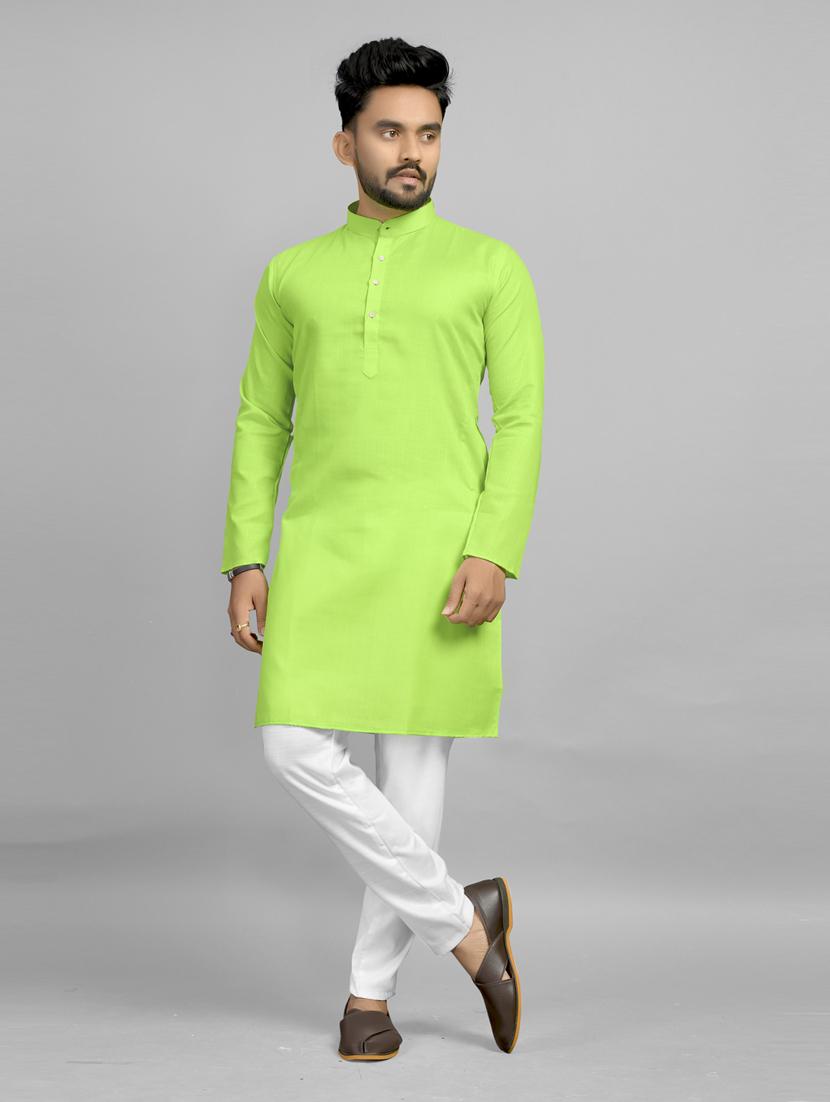 men pack of 2 solid long kurta - 20754828 - Standard Image - 2