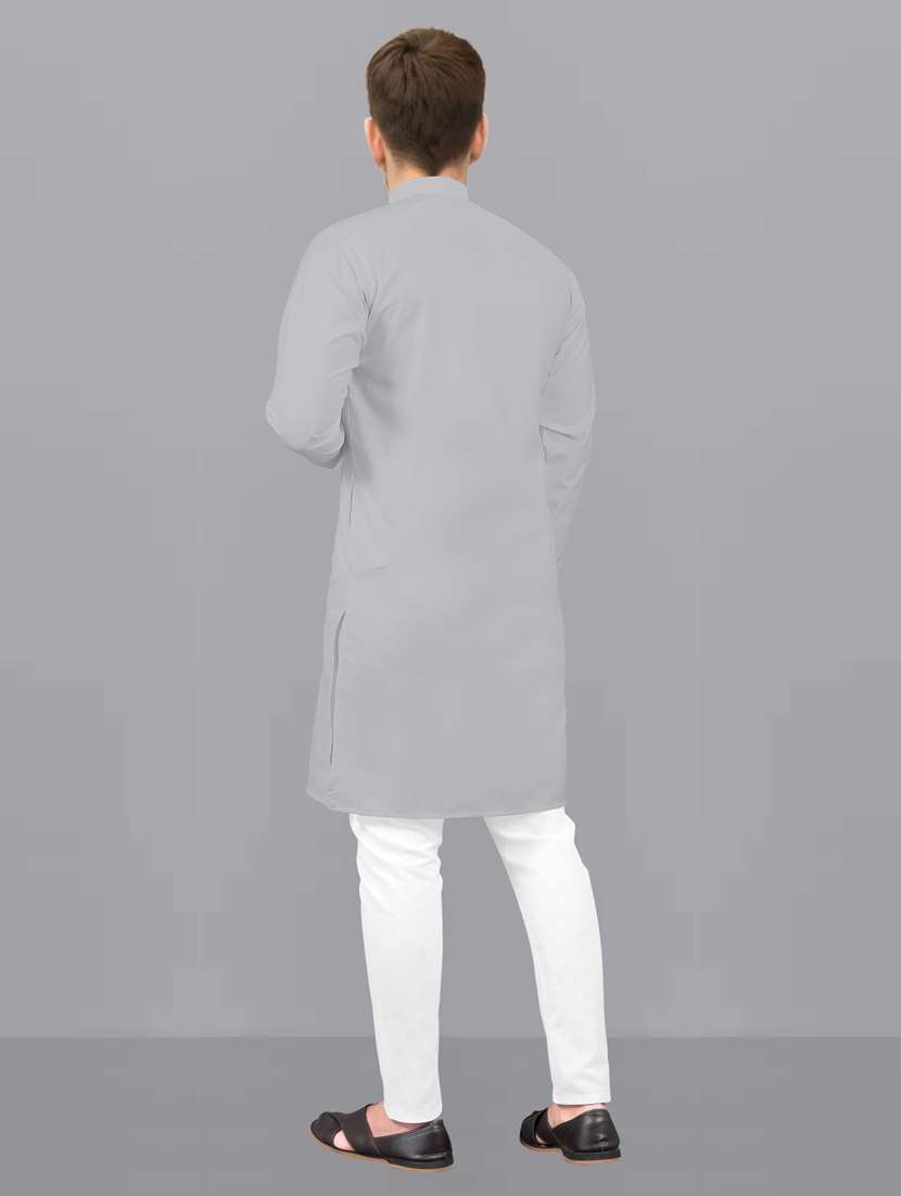 men pack of 2 solid kurta pyjama set - 20754900 -  Standard Image - 2