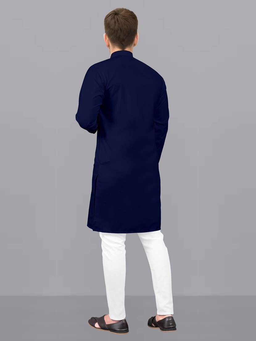men pack of 2 solid kurta pyjama set - 20754913 -  Standard Image - 2