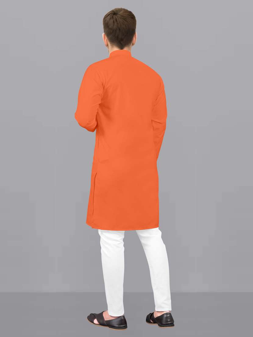 men pack of 2 solid kurta pyjama set - 20754914 -  Standard Image - 2