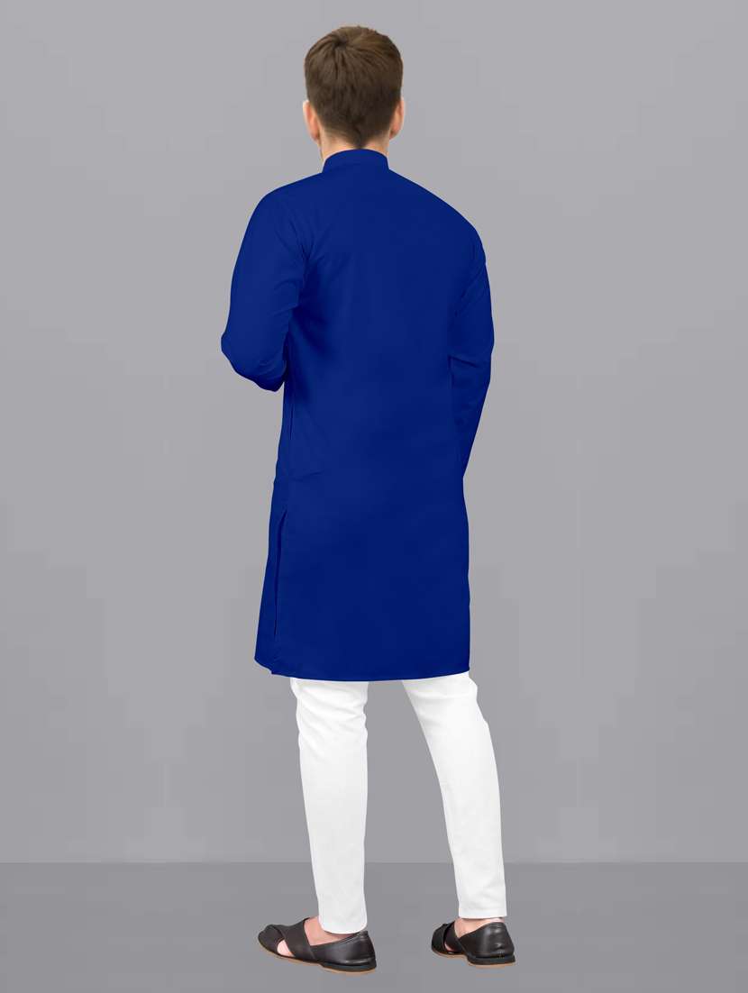men pack of 2 solid kurta pyjama set - 20754969 -  Standard Image - 2