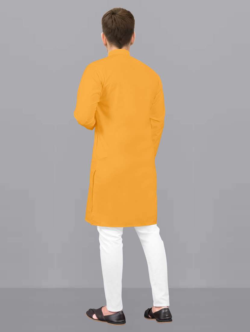 men pack of 2 solid kurta pyjama set - 20755018 -  Standard Image - 2