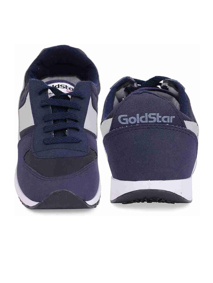 navy blue detailed lace up sport shoes - 20757438 - Standard Image - 2