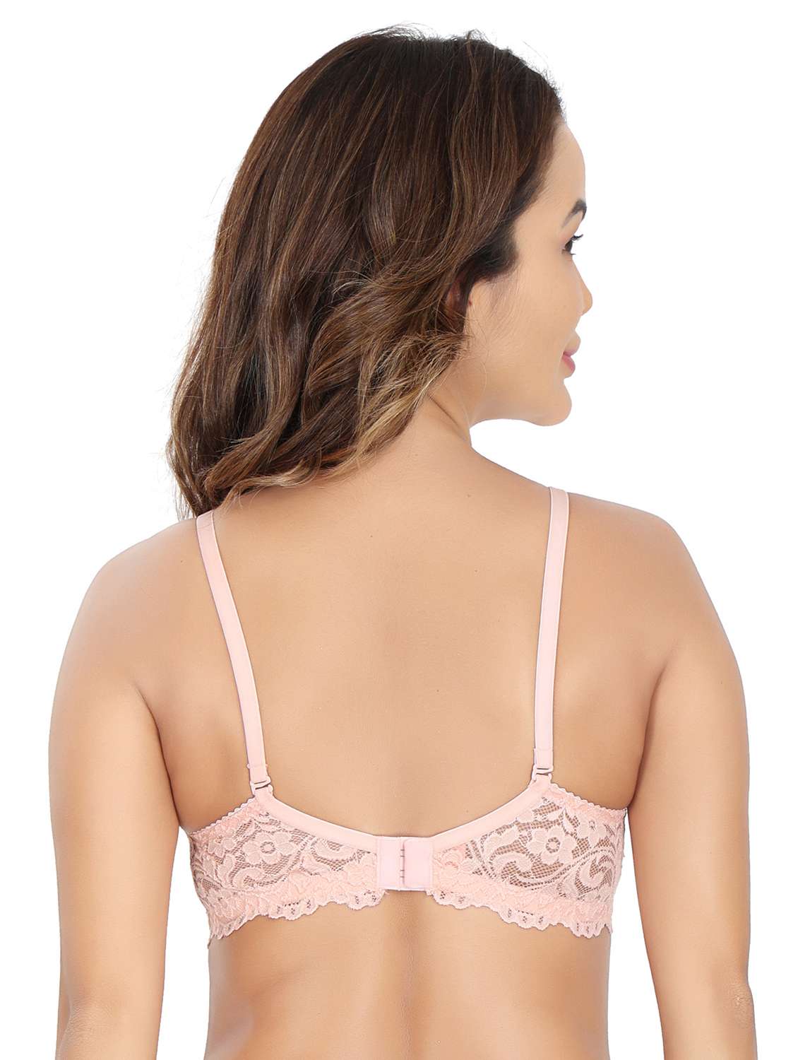 women pink net regular bra - 20758091 -  Standard Image - 2