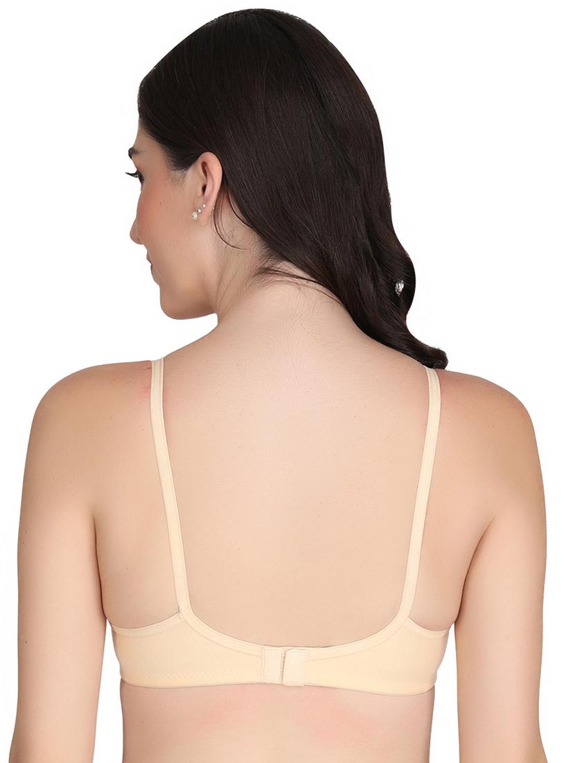 multi colored cotton blend tshirt bra - 20763885 - Standard Image - 2