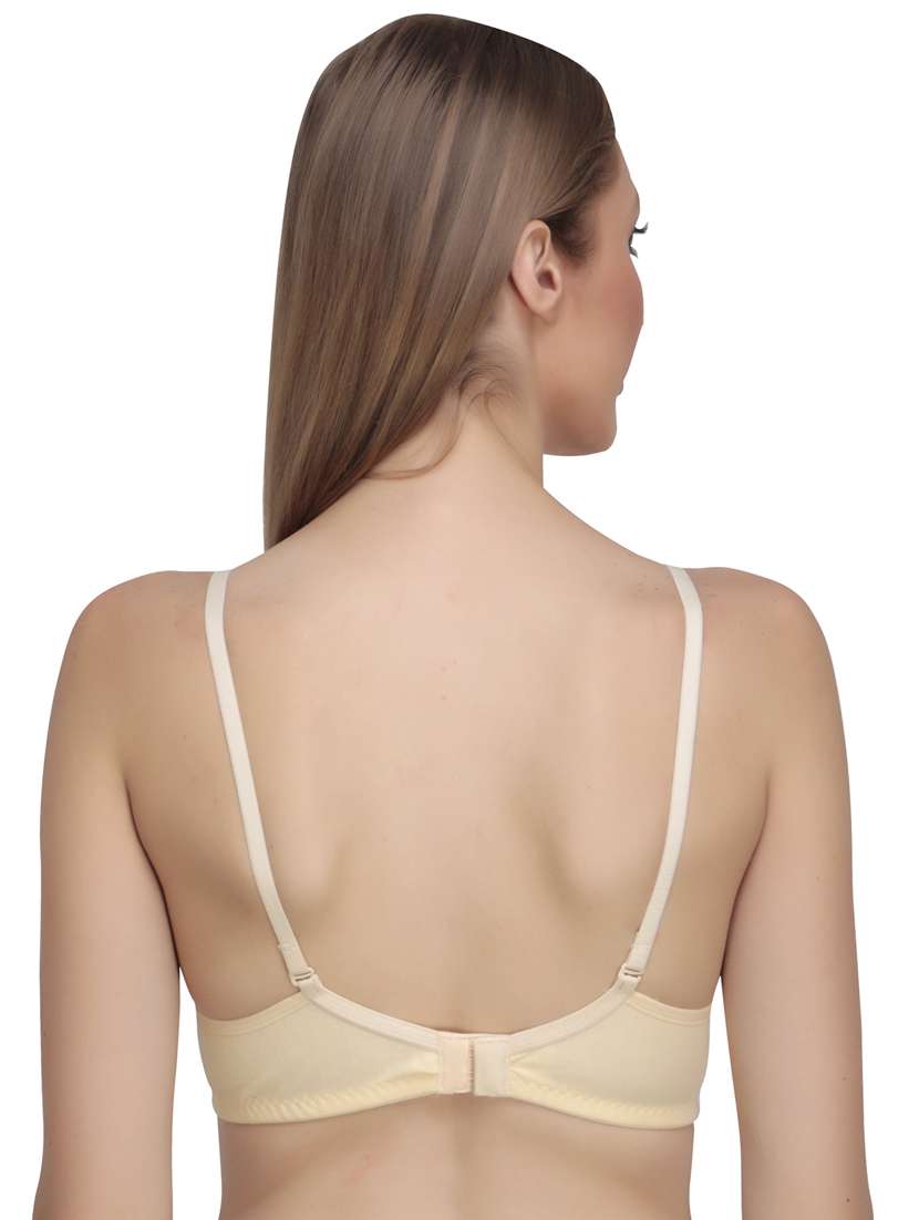pack of 2 solid multi colored t-shirt bra - 20764030 - Standard Image - 2
