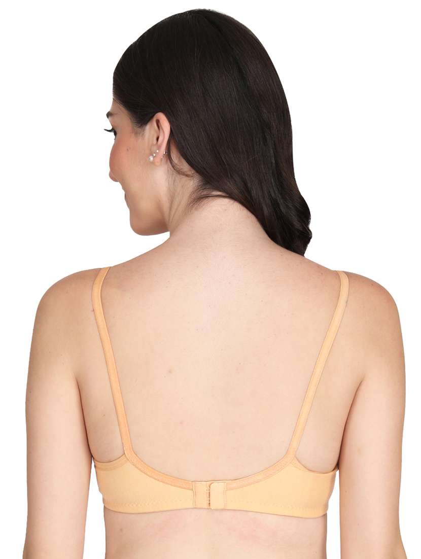 pack of 2 solid multi colored t-shirt bra - 20764050 -  Standard Image - 2