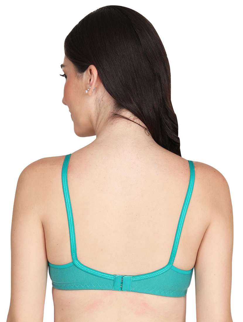 pack of 2 solid multi colored t-shirt bra - 20764060 -  Standard Image - 2