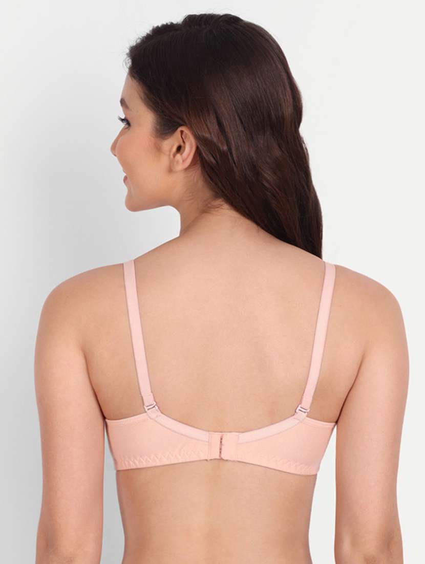 pack of 2 solid multi colored t-shirt bra - 20764078 - Standard Image - 2