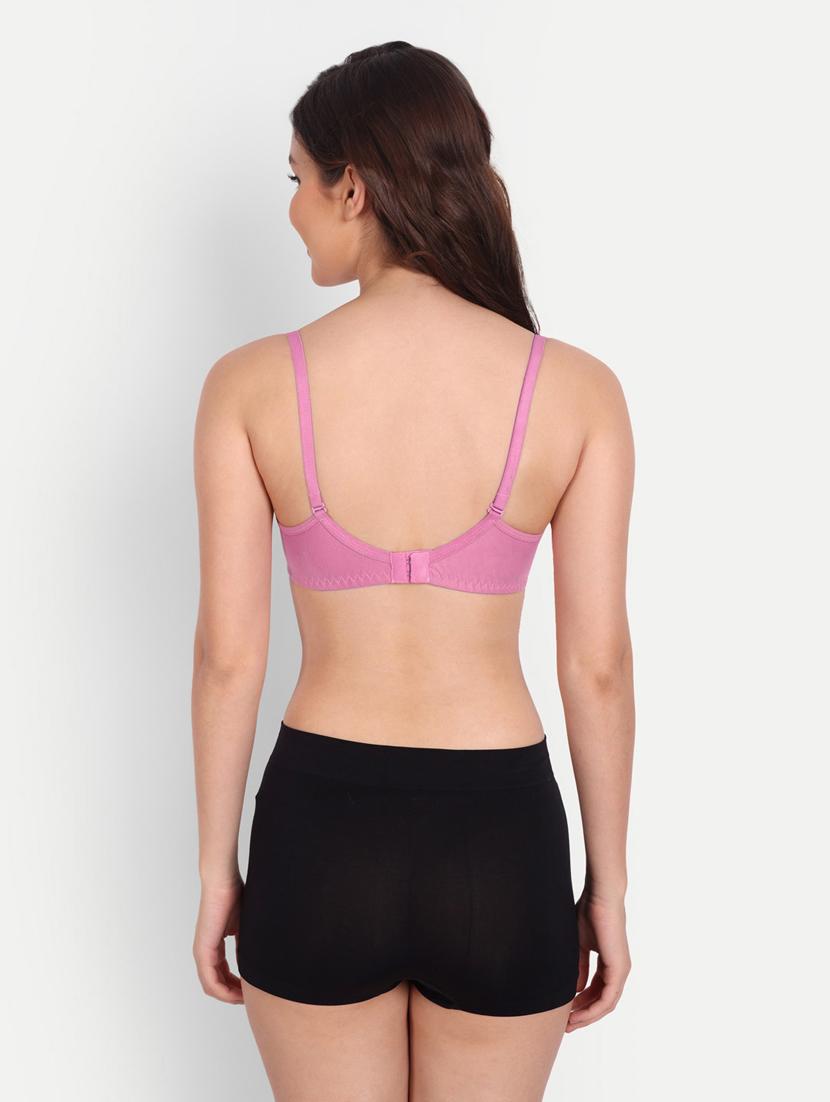 pack of 2 solid multi colored t-shirt bra - 20764084 - Standard Image - 2