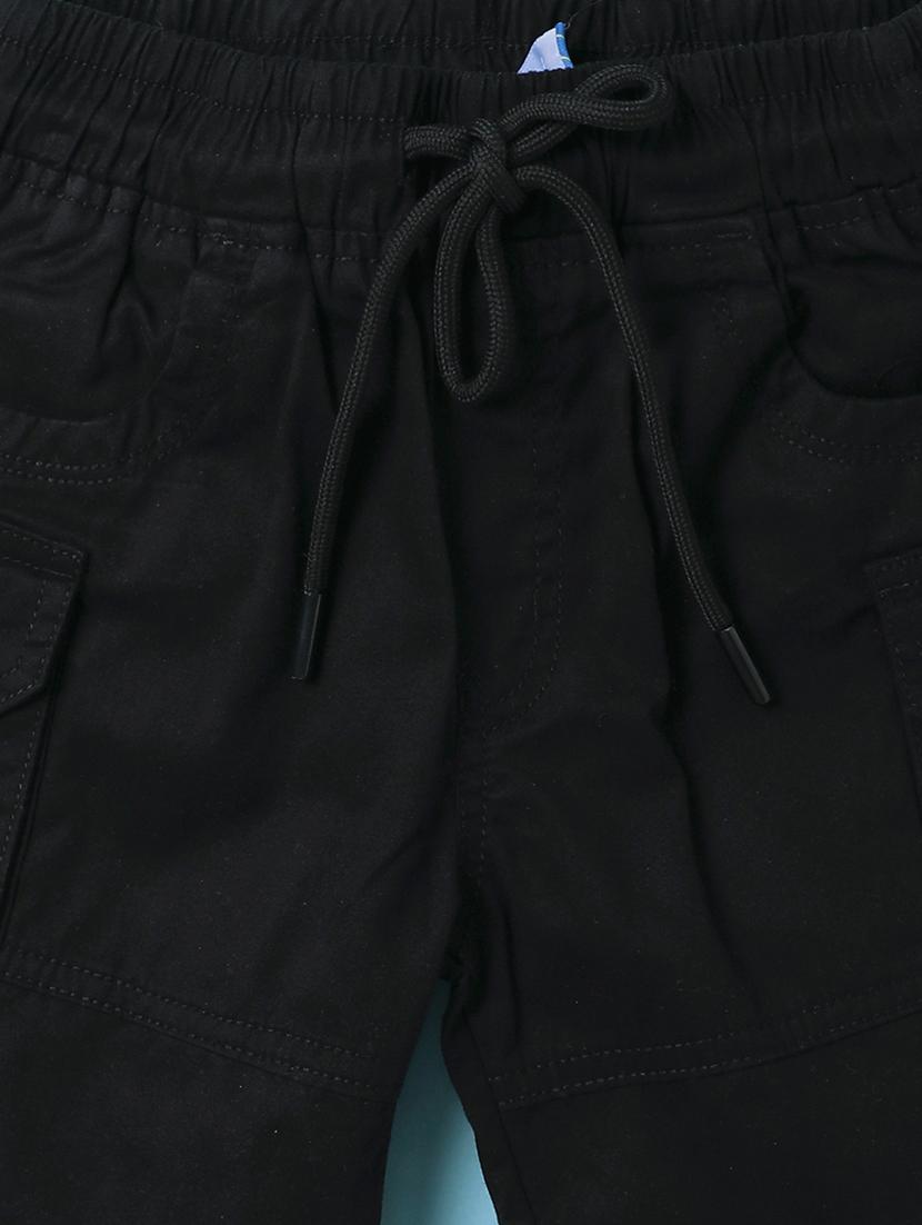 black cotton shorts & three fourth - 20777595 - Standard Image - 2