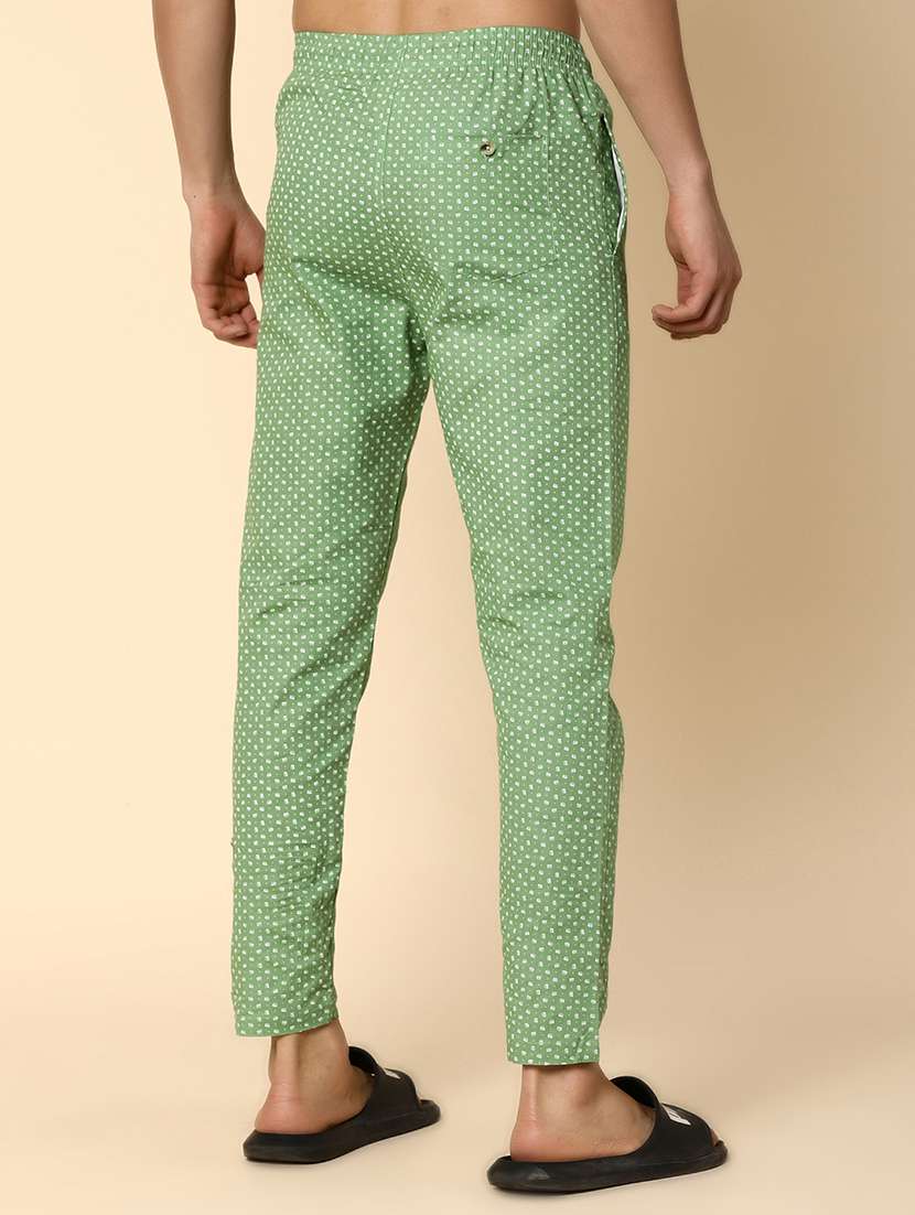 men mid rise printed pyjama - 20785031 -  Standard Image - 2