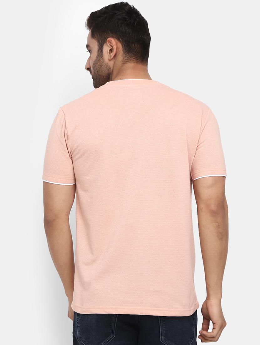 men chest print cotton short sleeve t-shirt - 20800305 - Standard Image - 2