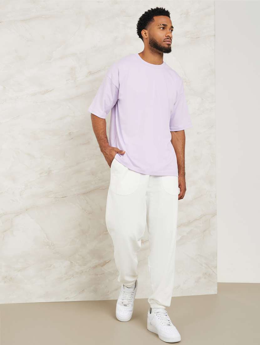 men solid cotton jogger - 20806379 -  Standard Image - 2