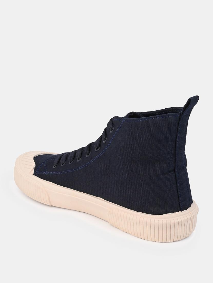 men blue lace up sneaker - 20806420 - Standard Image - 7