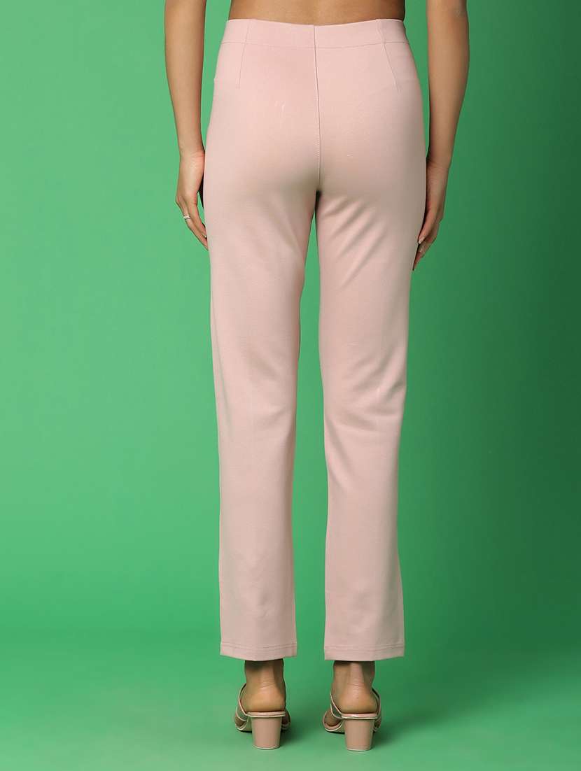 pink cotton peg  trouser - 20806576 -  Standard Image - 2