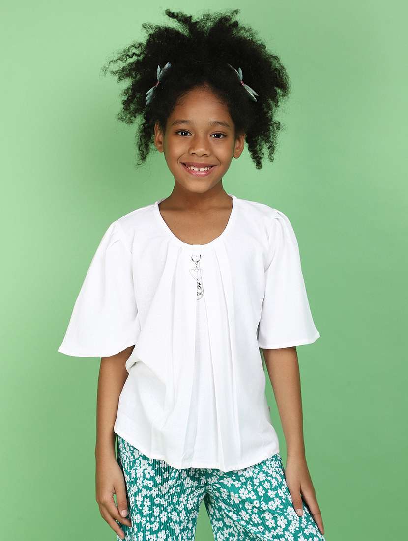white cotton top