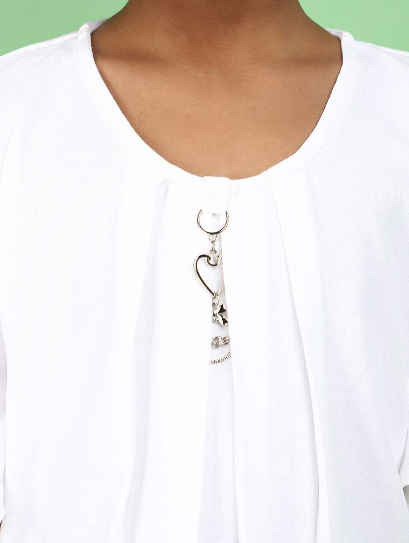 white cotton top - 20809886 -  Standard Image - 7