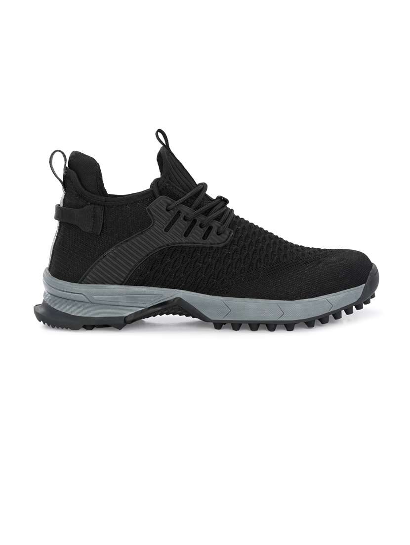 black lace up sport shoe - 20811876 - Standard Image - 2