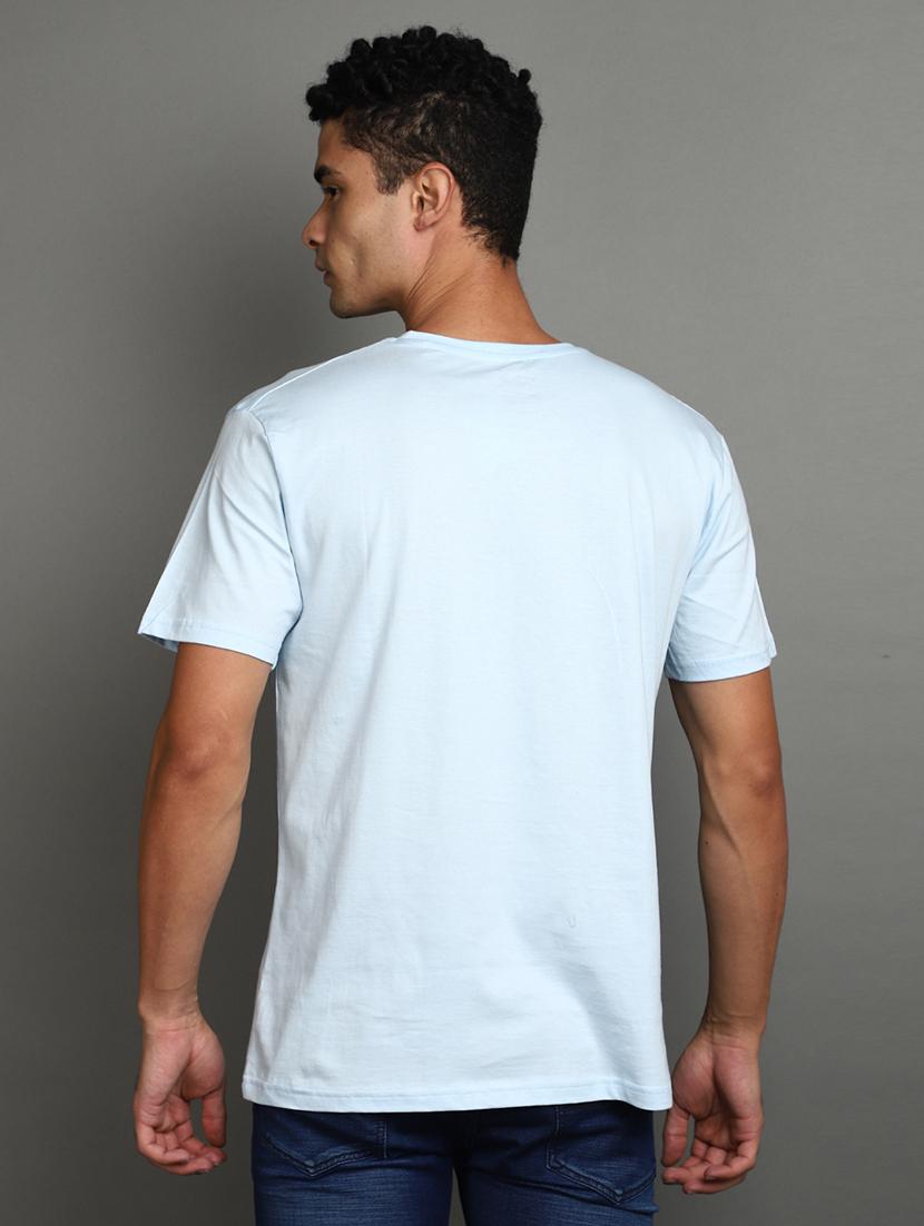 men round neck front print t-shirt - 20815961 - Standard Image - 2