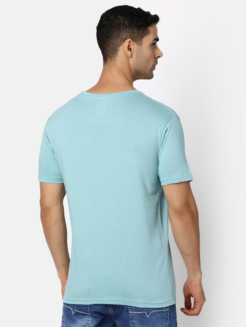 ai aqua chest print t-shirt - 20815963 - Standard Image - 2
