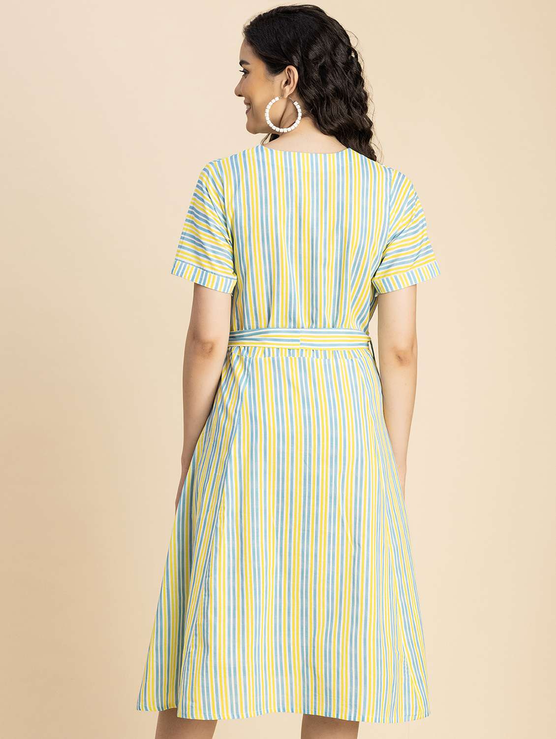 women multicolored check printed shirt dress - 20817249 -  Standard Image - 2