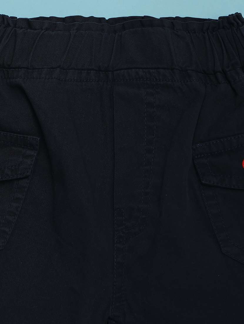 blue cotton shorts  & three fourth - 20817438 -  Standard Image - 2