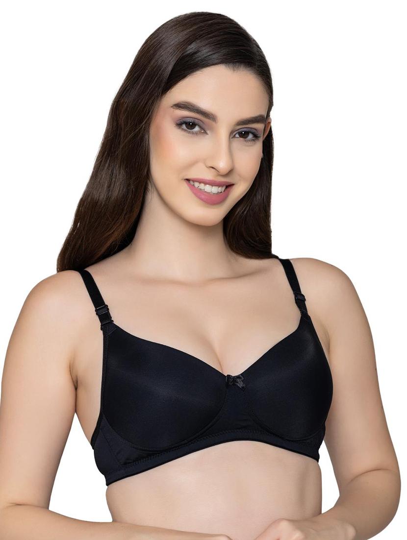 women solid push up bra - 20817774 - Standard Image - 2