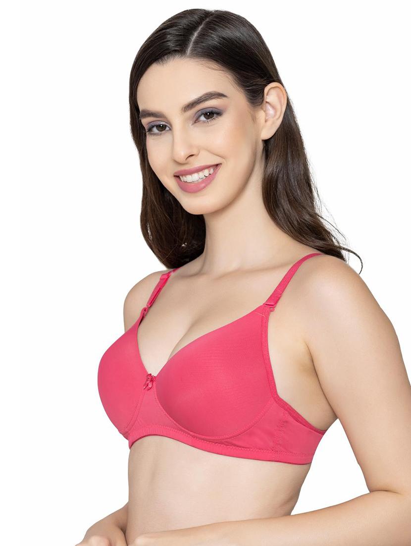 women solid push up bra - 20817775 - Standard Image - 2