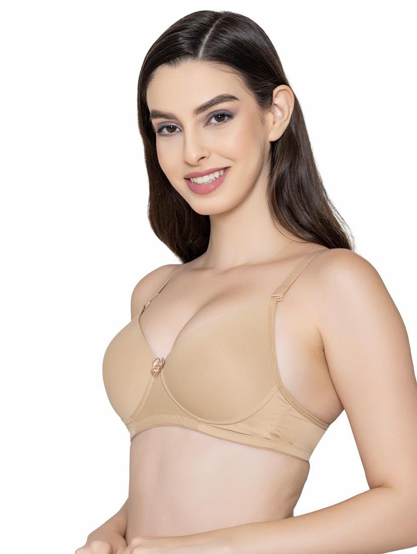 women solid push up bra - 20817776 - Standard Image - 2