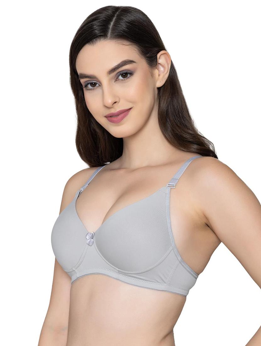 women solid push up bra - 20817779 - Standard Image - 2