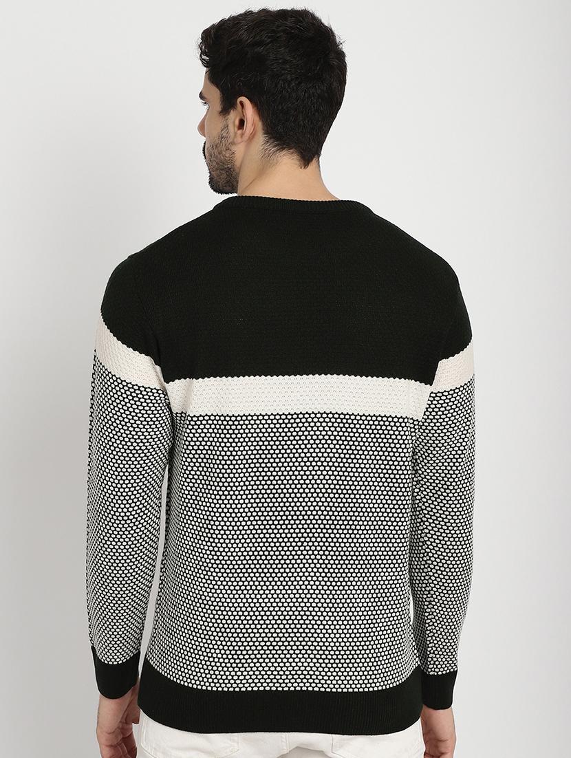men acrylic long sleeve pullover - 20817785 - Standard Image - 2