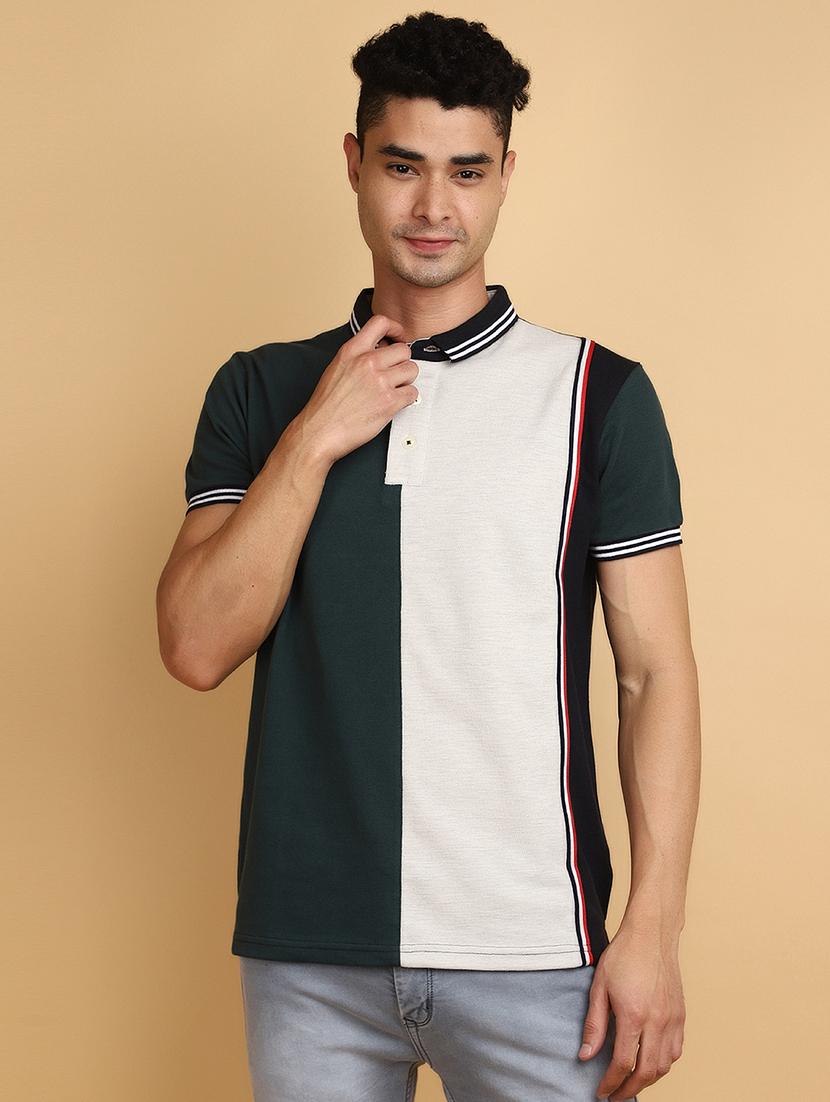 green cotton t-shirt