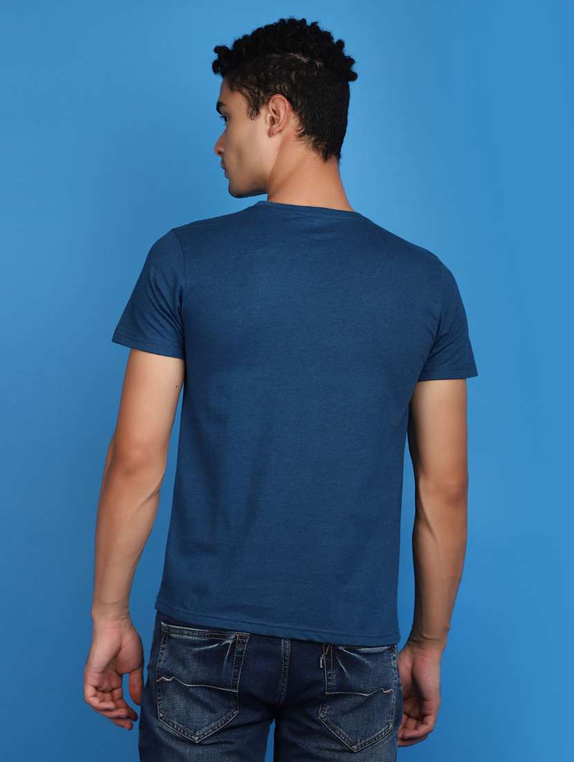 men round neck solid t-shirt - 20825615 -  Standard Image - 2