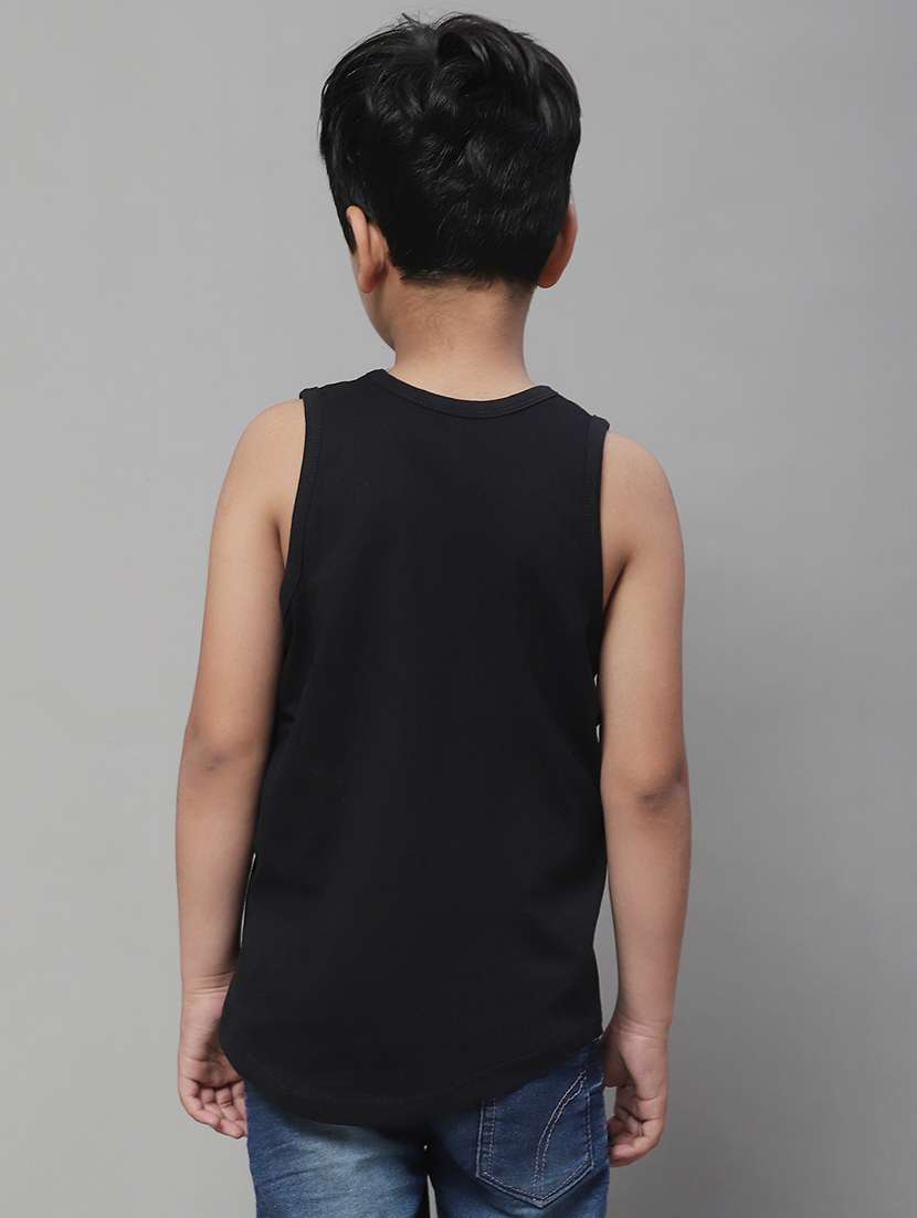 boys typography print vest - 20826856 -  Standard Image - 2