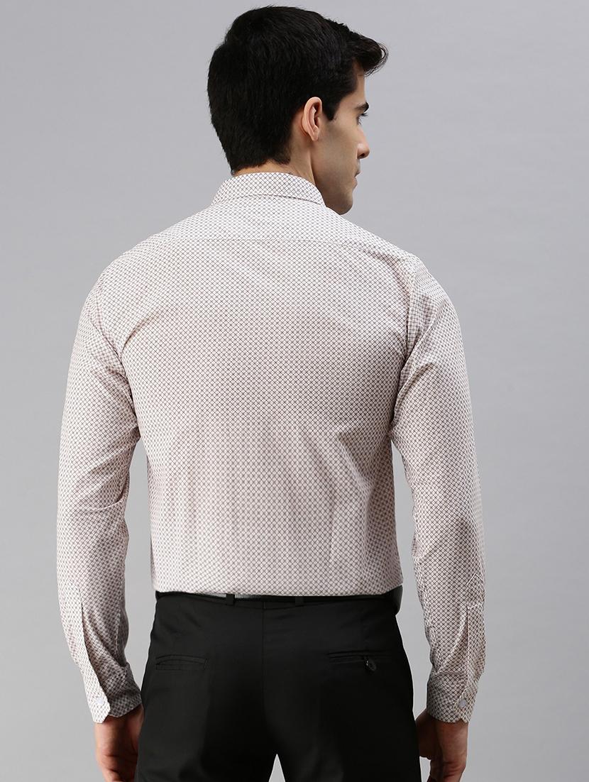 beige cotton blend casual shirt - 20827318 - Standard Image - 2