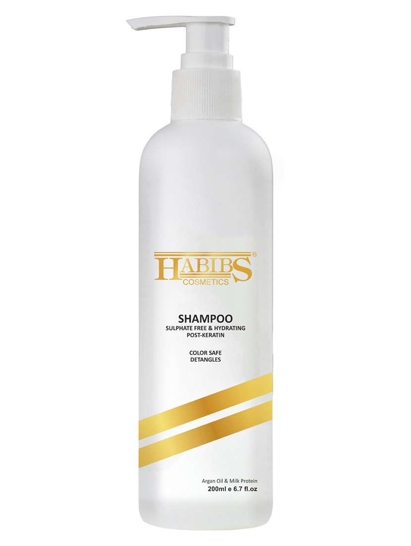 keratin shampoo hair treatment - biotin and collagen protein with castor oil for curly wavy and straight hair