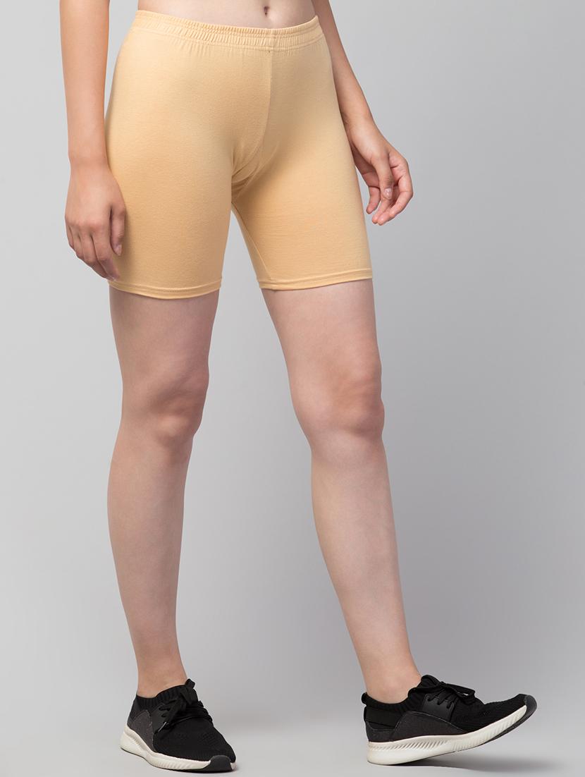 women solid sports shorts - 20830110 - Standard Image - 2